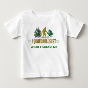 T-shirt Pour Bébé Chasquatch