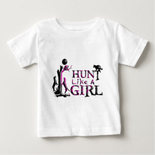 T-SHIRT POUR BÉBÉ CHASSE COMME UNE PETITE CHASSE DE COON
