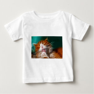 T-shirt Pour Bébé chat chaton minous mignon animal familier ronron m
