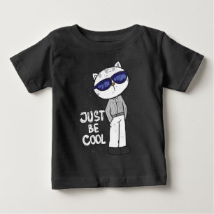 T-shirt Pour Bébé Chat cool bébé