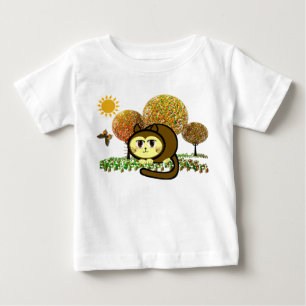 T-shirt Pour Bébé Chat Mignon Jelly Bean Arbres Sucrés