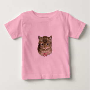 T-shirt Pour Bébé Chat tigré