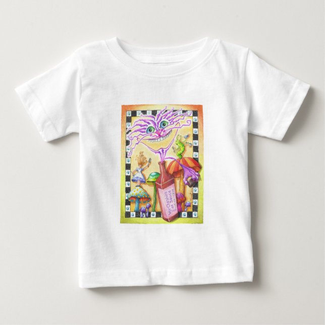 T-shirt Pour Bébé CHAT WorCHESHIRE (Devant)