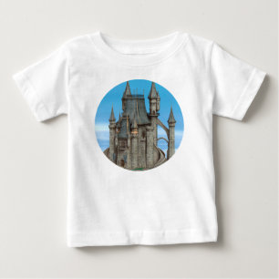 T-shirt Pour Bébé Château de Conte de Fées