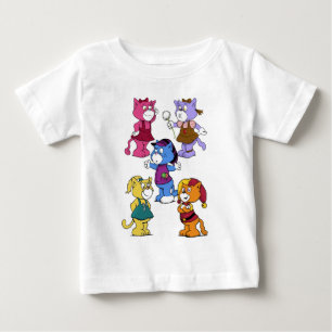 T-shirt Pour Bébé Chats Boomi