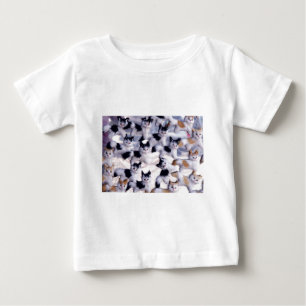 T-shirt Pour Bébé chats déplaisants