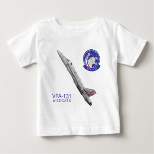 T-SHIRT POUR BÉBÉ CHATS SAUVAGES VFA-131