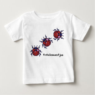 T-shirt Pour Bébé Chaussure-têtes de pixels