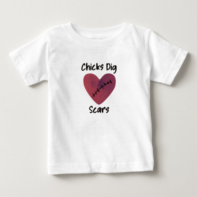 T-shirt Pour Bébé Chaussures de crevettes (Devant)