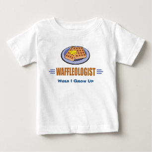 T-shirt Pour Bébé Chef gaufre humoristique