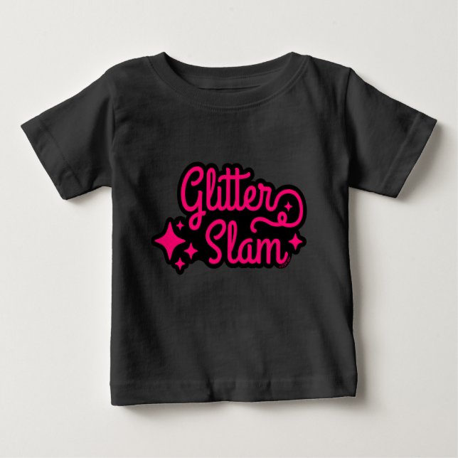 T-shirt Pour Bébé Chelem parties scintillant (Devant)