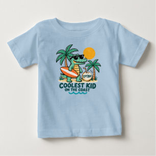 T-SHIRT POUR BÉBÉ CHEMINÉE ENFANT LE PLUS COOL DE LA CÔTE