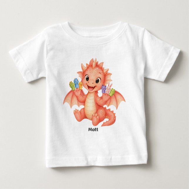 T-shirt Pour Bébé chemise (Devant)