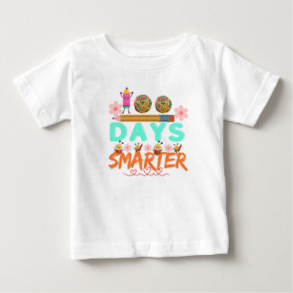 T-shirt Pour Bébé chemise 100 jours plus intelligent