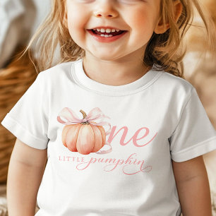 T-shirt Pour Bébé Chemise 1er anniversaire Petite Citrouille