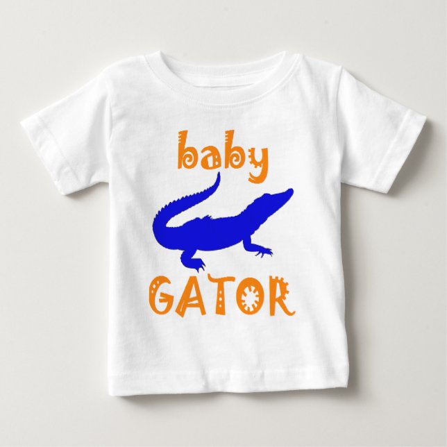 T-shirt Pour Bébé chemise à manches longues pour bébé GATOR (Devant)