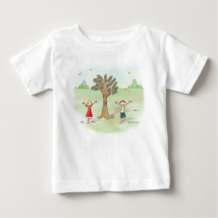 T-shirt Pour Bébé Chemise à manches longues pour poupée d'arbre