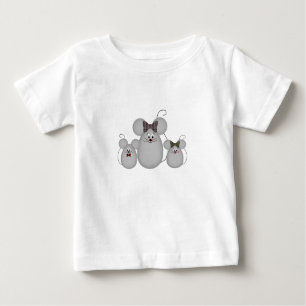 T-shirt Pour Bébé Chemise à souris de pays