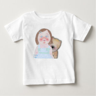T-shirt Pour Bébé Chemise à volants pour fillette par babyLaia