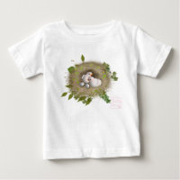 Chemise à volants pour fillette par babyLaia