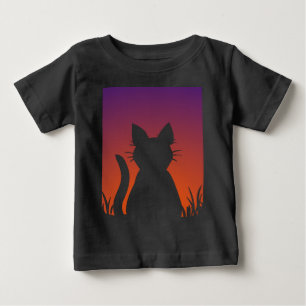 T-shirt Pour Bébé Chemise Amoureux des chats de l'enfant Amoureux de