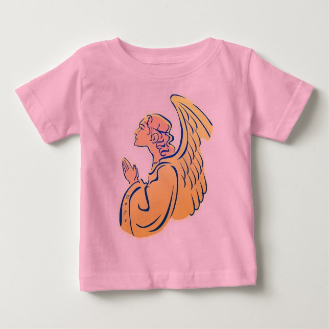T-shirt Pour Bébé Chemise Angel of Hope (Devant)