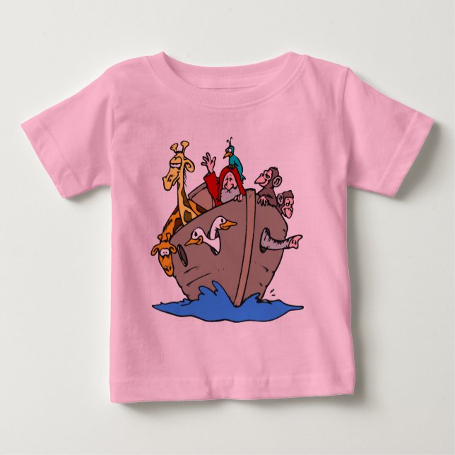 T-shirt Pour Bébé Chemise - arche de Noahs (Devant)