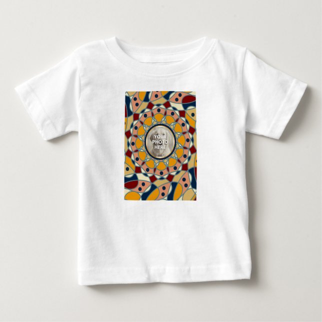 T-shirt Pour Bébé Chemise bébé à manches courtes avec conception de  (Devant)