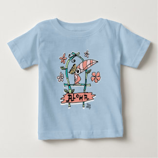 T-shirt Pour Bébé Chemise bébé Aloha Tiki Bird