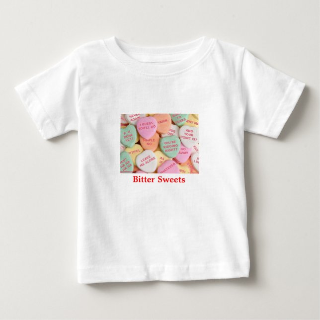 T-shirt Pour Bébé Chemise bébé "Bitter Sweets" Green Weenii (Devant)