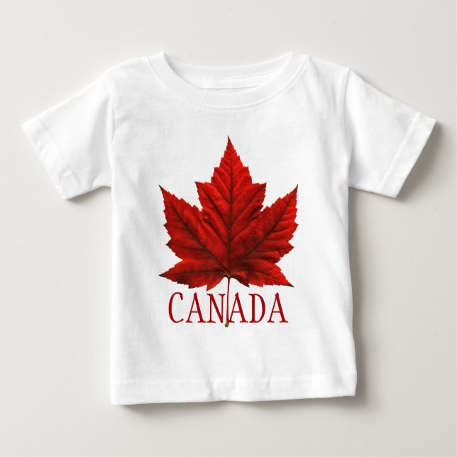 T-shirt Pour Bébé Chemise bébé Canada Chemise maillot bébé Canada pe (Devant)