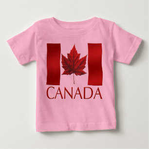 T-shirt Pour Bébé Chemise bébé Canada Drapeau Canada Souvenirs bébé