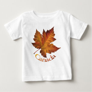 T-shirt Pour Bébé Chemise bébé canadienne Persoanlisée Chemise souve