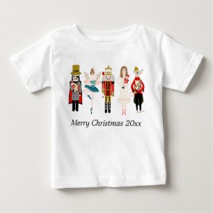 T-shirt Pour Bébé Chemise bébé de Noël de Nutcracker