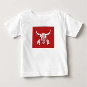 T-shirt Pour Bébé Chemise bébé de Red Ghost Dance Buffalo
