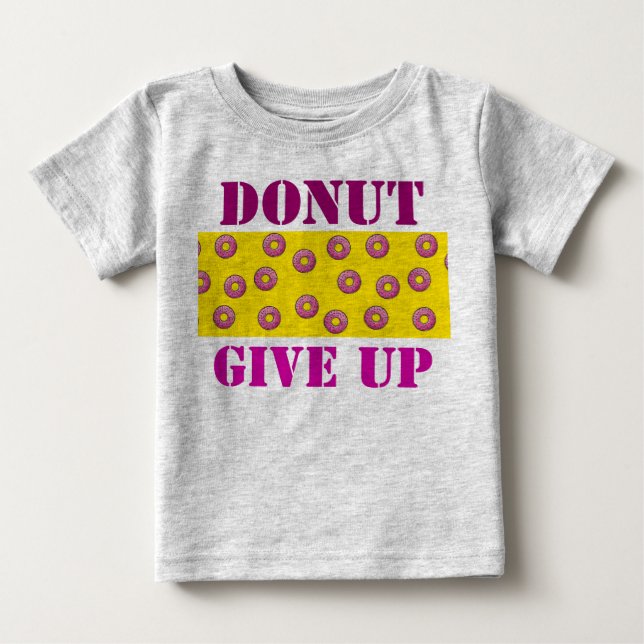 T-shirt Pour Bébé Chemise bébé Donut (Devant)