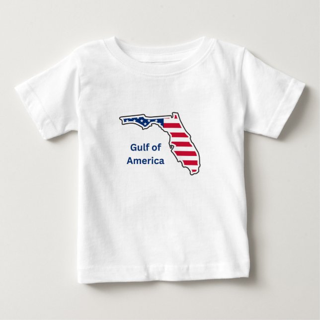 T-shirt Pour Bébé Chemise bébé du Golfe d'Amérique (Devant)