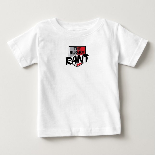 T-shirt Pour Bébé Chemise bébé en fourrure de rugby (Devant)