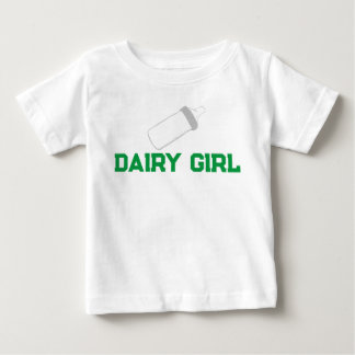 T-shirt Pour Bébé Chemise bébé "Fille laitière"