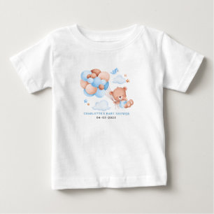 T-shirt Pour Bébé Chemise bébé garçon ours en peluche “On peut à pei