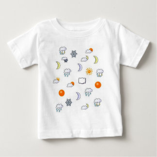 T-shirt Pour Bébé Chemise bébé météo