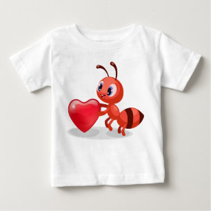T-shirt Pour Bébé Chemise bébé mignonne Ant