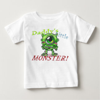 T-shirt Pour Bébé Chemise bébé petit monstre de papa