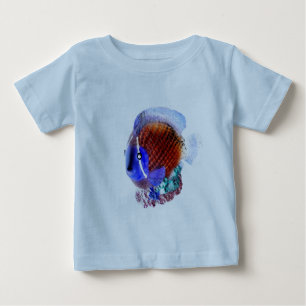 T-shirt Pour Bébé Chemise bébé poisson