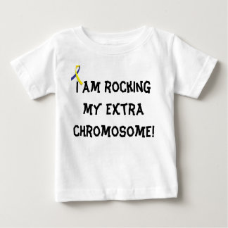 T-shirt Pour Bébé Chemise bébé "Rocking my extra chromosome"