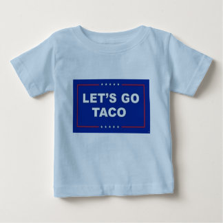 T-shirt Pour Bébé Chemise Bleue Taco