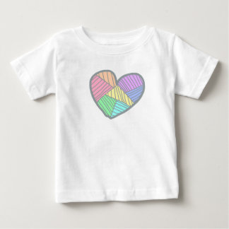 T-shirt Pour Bébé Chemise cœur mignon