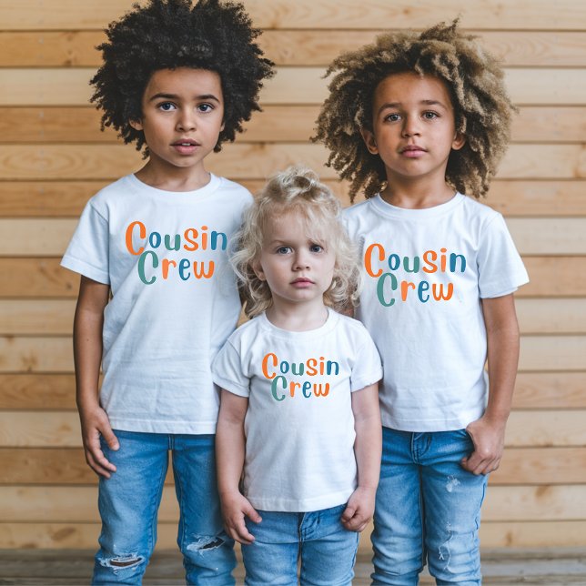 T-shirt Pour Bébé Chemise Cousin Crew Matching Kids (Créateur téléchargé)