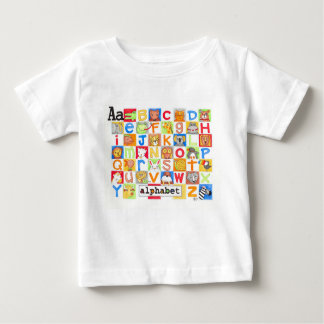 T-shirt Pour Bébé Chemise d'alphabet