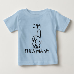T-shirt Pour Bébé Chemise d'anniversaire